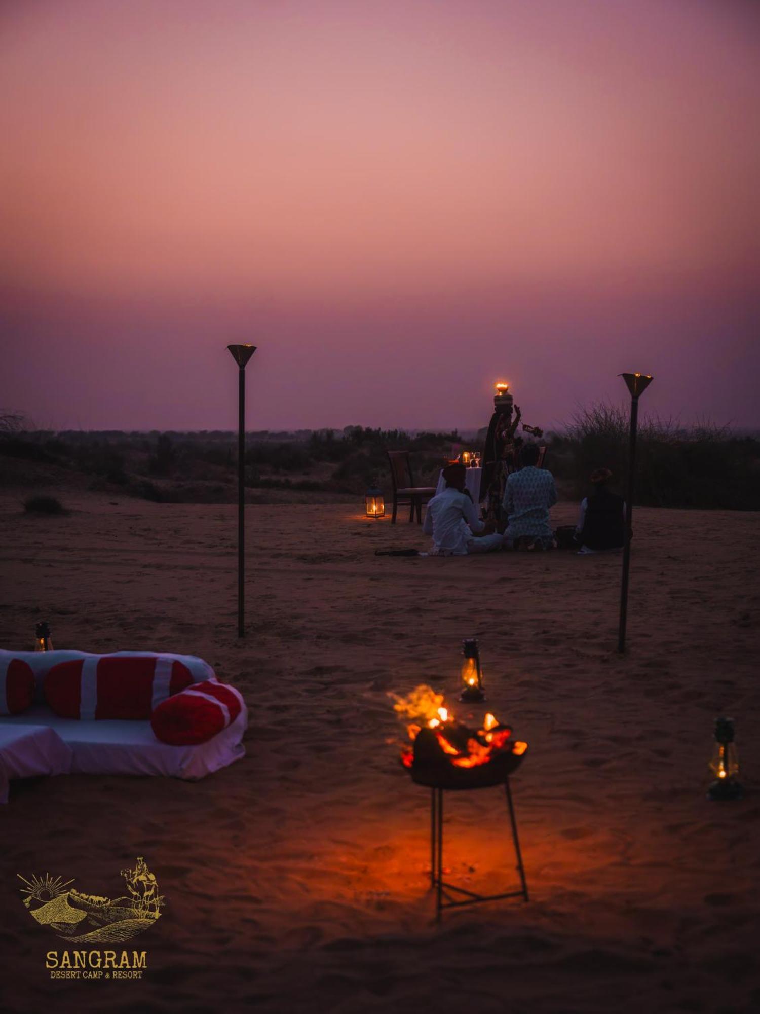 Sangram Desert Camp ไจซัลเมอร์ ภายนอก รูปภาพ